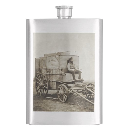 Fotowagen van Roger Fenton Fotorealisme Flacon (Voorkant)