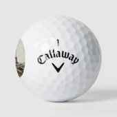 Fotowagen van Roger Fenton Fotorealisme Golfballen (Logo)