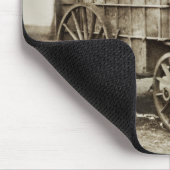 Fotowagen van Roger Fenton Fotorealisme Muismat (Hoek)