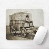 Fotowagen van Roger Fenton Fotorealisme Muismat (Met muis)