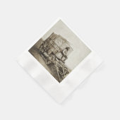 Fotowagen van Roger Fenton Fotorealisme Servet (Hoek)