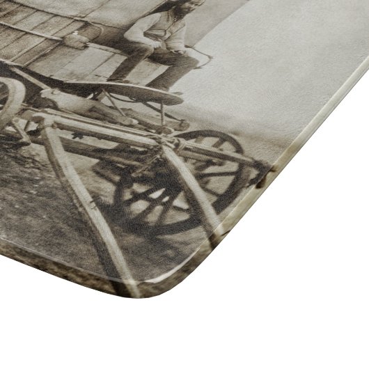 Fotowagen van Roger Fenton Fotorealisme Snijplank (Hoek)