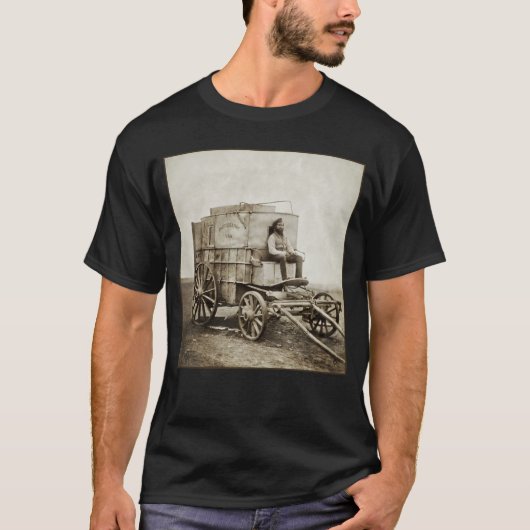 Fotowagen van Roger Fenton Fotorealisme T-shirt (Voorkant)