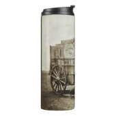 Fotowagen van Roger Fenton Fotorealisme Thermosbeker (Gedraaid links)