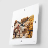  fotowandklok HAMbyWG Vierkante Klok (Hoek)