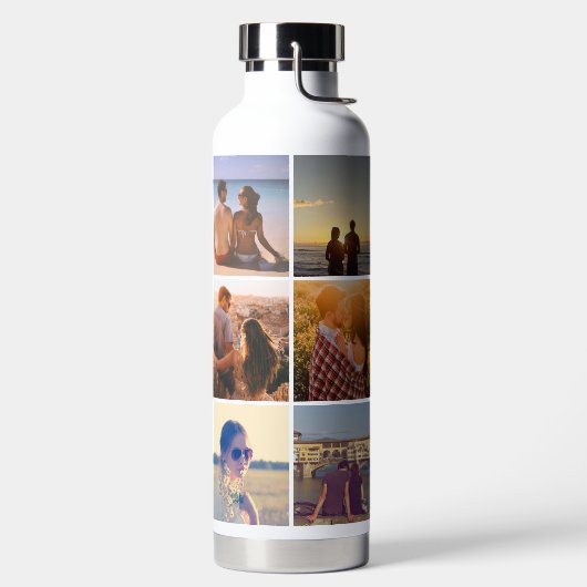 Fotowaterfles uploaden waterfles (Links)