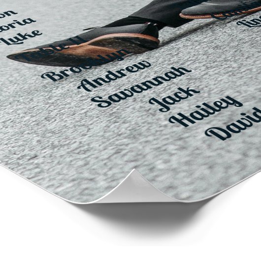 Fotoweddenschappen Poster (Hoek)