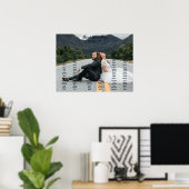 Fotoweddenschappen Poster (Thuiskantoor)