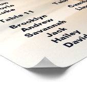 Fotoweddenschappen Poster (Hoek)