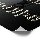 Fotoweddenschappen Poster (Hoek)