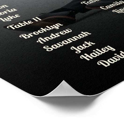 Fotoweddenschappen Poster (Hoek)