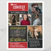 Fotowedstrijd Flyer Sjabloon (Voorkant)