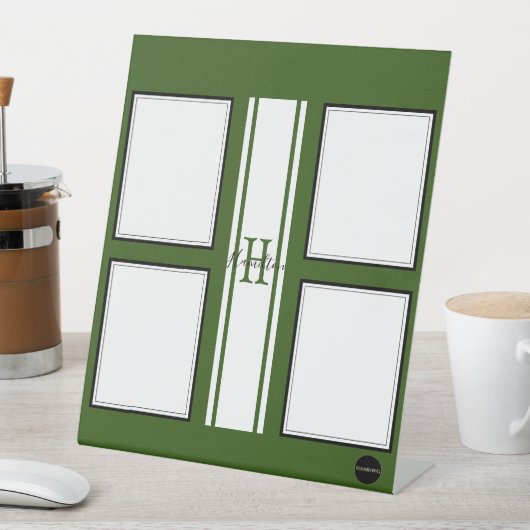 Fotoweergave - HAMbyWG - Alle kleurenvoetsporen Reclamebord Met Voetstuk (Insitu)