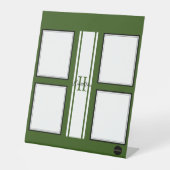 Fotoweergave - HAMbyWG - Alle kleurenvoetsporen Reclamebord Met Voetstuk (Voorkant)