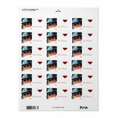 Fotozendlabel Etiket (Full Sheet)