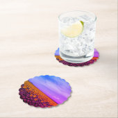 Fotozonnebloemen Kartonnen Onderzetters (Insitu)