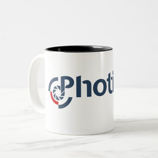 Fottigy Tweekleurige Koffiemok (Voorkant links)