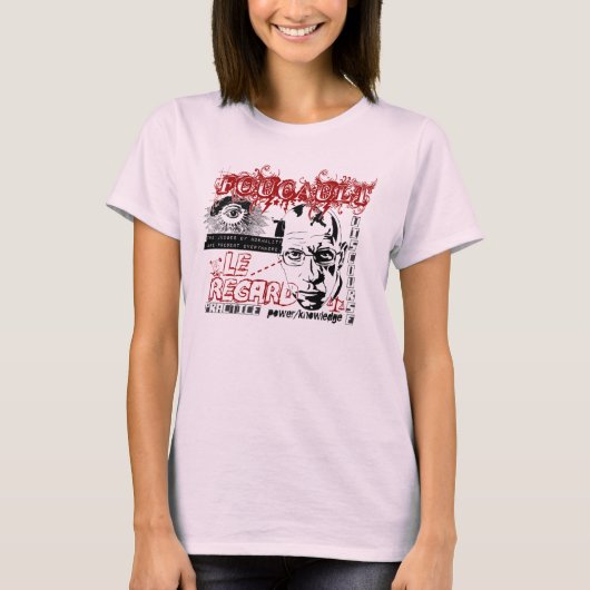 Foucault - Le Regard T-shirt (Voorkant)