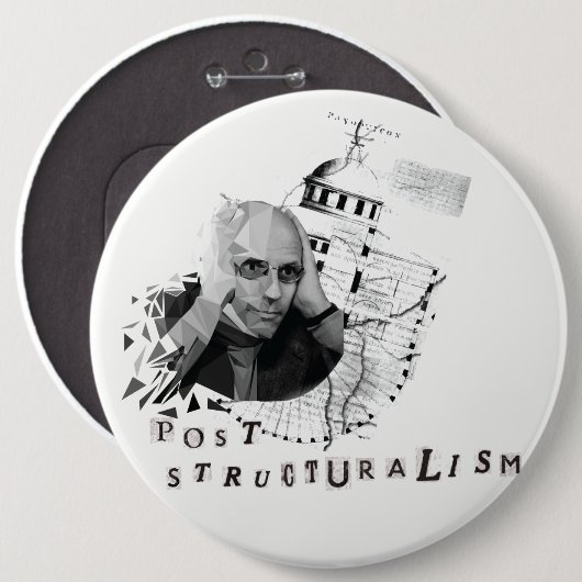 Foucault Ronde Button 6,0 Cm (Voorkant /achterkant)