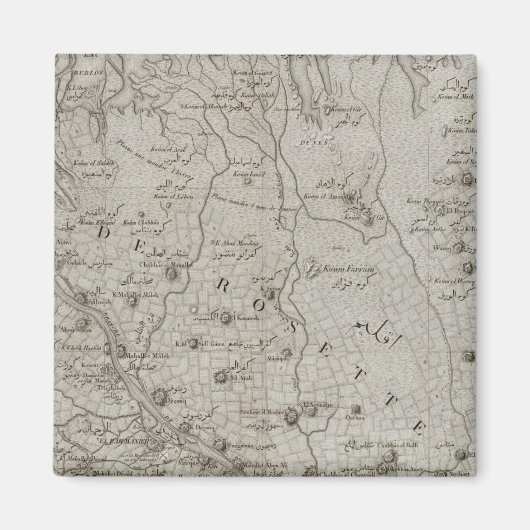 Foueh, Damanhour, Egypte Magneet (Voorkant)