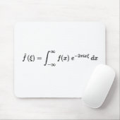 fouillertransformatievergelijking, wiskunde grondb muismat (Met muis)