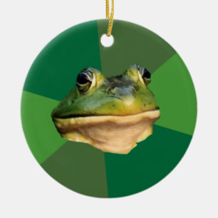 Foul Bachelor Frog Keramisch Ornament