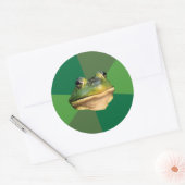 Foul Bachelor Frog Ronde Sticker (Envelop)