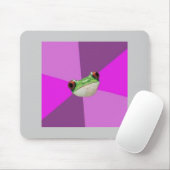 Foul Bachelorette Frog Advice Animal Meme Muismat (Met muis)