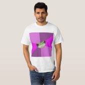Foul Bachelorette Frog Advice Animal Meme T-shirt (Voorkant volledig)