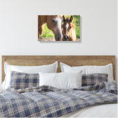 Foul  | Zazzle_Growshop. Canvas Afdruk (Insitu (Slaapkamer))