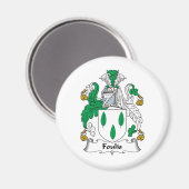 Foulis Family Crest Magneet (Voorkant / Achterkant)