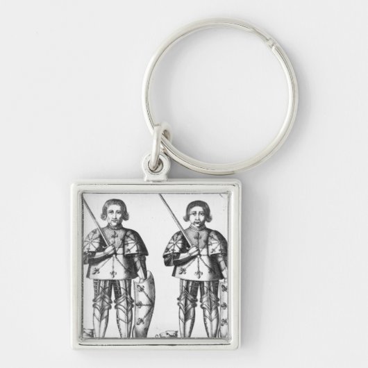Foulques III Nerraand Geoffroy II Martel Sleutelhanger (Voorkant)