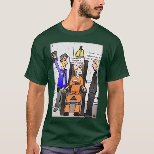 Found God Mannen Groen T-shirt (Voorkant)