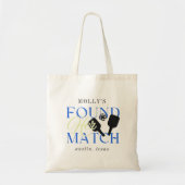 Found Her Match Pickleball Sporty Bachelorette Tote Bag (Voorkant)