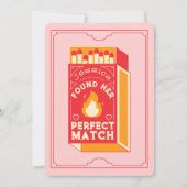  "Found Her Match" vrijgezellenfeest Kaart (Voorkant)