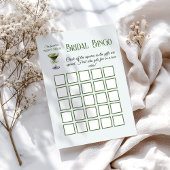 Found Her Perfect Matcha Bridal Shower Bingo Game