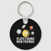 Found New Friends Dwarf Planets Astronomy Kids  Sleutelhanger (Voorkant)