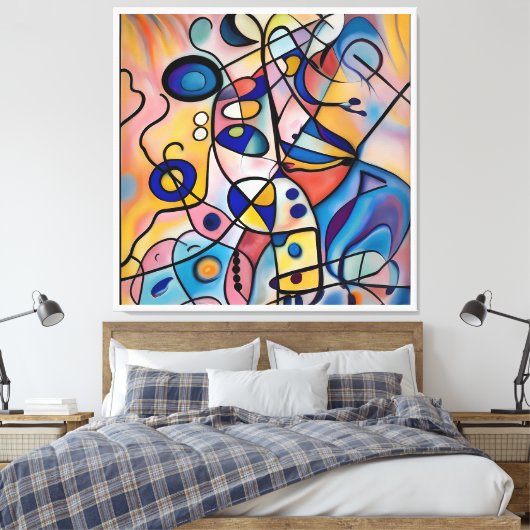 Found on a Resounding Dream Canvas Afdruk (Insitu (Slaapkamer))