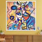 Found on a Resounding Dream Canvas Afdruk (Insitu (Woonkamer))