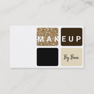 Foundation Eye Shadow Palette make-up Artist Visitekaartje