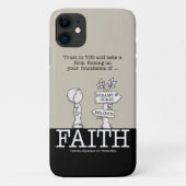 Foundation of Faith Hoesje-Mate iPhone Case (Achterkant)