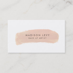 Foundation Swatch Make Up Artist Visitekaartjes Afsprakenkaartje