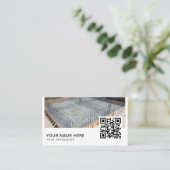 foundation visitekaartjes QR Code (Staand voorkant)
