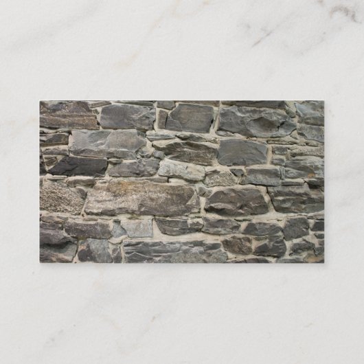 FOUNDATION WALL BUSINESS CARD TEMPLATE VISITEKAARTJE (Achterkant)