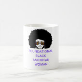Foundational Black American Woman Afro Koffiemok (Center)
