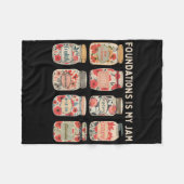 Foundations Clical Conversations is mijn jam homes Fleece Deken (Voorkant (Horizontaal))