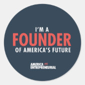 Founder Sticker (Voorkant)