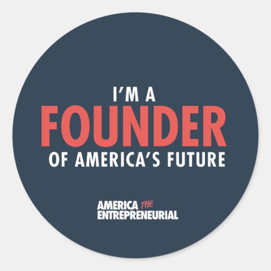 Founder Sticker (Voorkant)