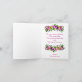 Founder's Day Folded Kaart (Binnen)