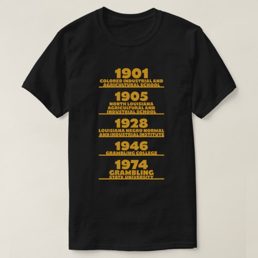 Founder's Day Tee T-shirt (Design voorkant)